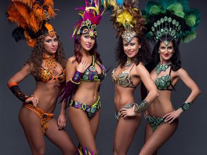 Brazil karneváli szamba show rendelés rendezvényre