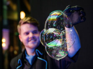 Bubble show buborék vízgömb műsor rendelés